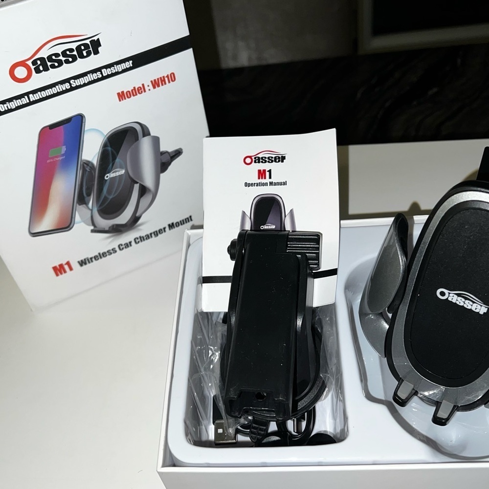 Wireless car  charger and phone holder
